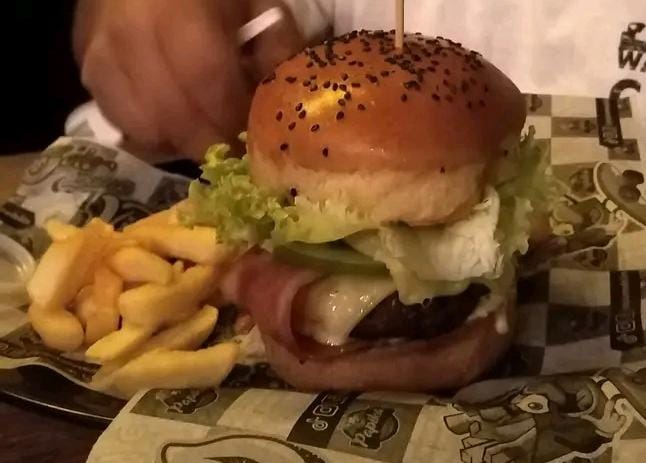 Hamburguesa La Oreja